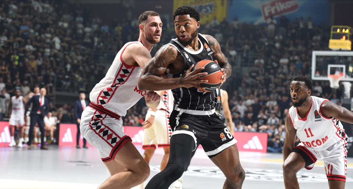 , kosarkas Partizana, na utakmici Evrolige protiv Monaka, u hali Aleksandar Nikolic. Belgrade, 30.10.2024. foto: Nebojsa Parausic/ MN Press BASKETBALL, EUROLEAGUE, PARTIZAN, MONACO