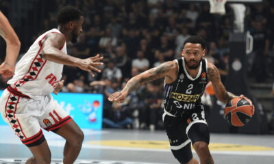 , kosarkas Partizana, na utakmici Evrolige protiv Monaka, u hali Aleksandar Nikolic. Belgrade, 30.10.2024. foto: Nebojsa Parausic/ MN Press BASKETBALL, EUROLEAGUE, PARTIZAN, MONACO