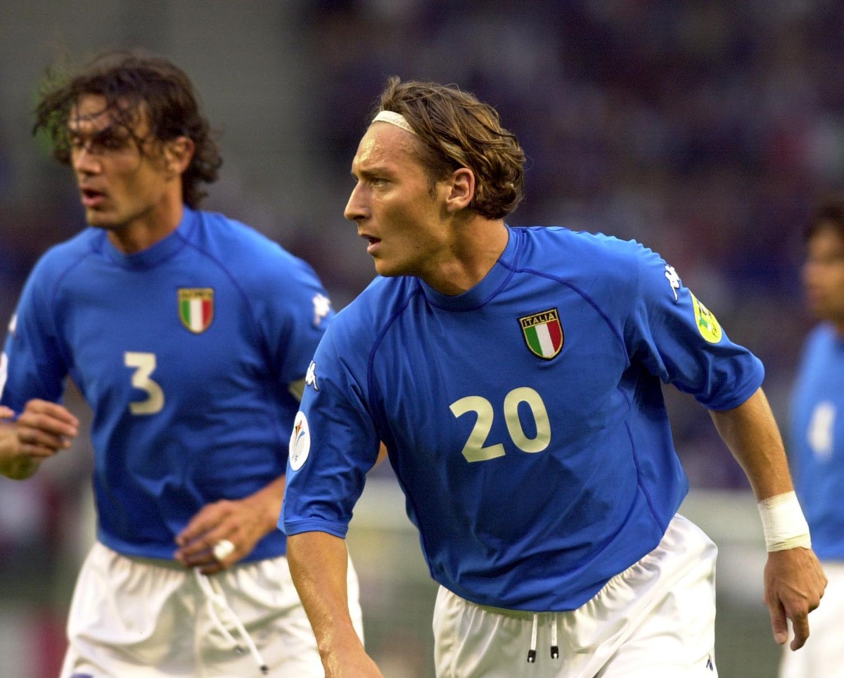 FUDBAL - EURO 2000 - Francesko Toti ( Francesco Totti ), fudbaler Italije. Brisel, 14.06.2000. snimio:N.Parausic