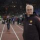 FILE - Claudio Ranieri enters the field prior to an Italian Serie A soccer match between Roma and Empoli, at the Olympic stadium in Rome, on March 11, 2019. (AP Photo/Gregorio Borgia, File)