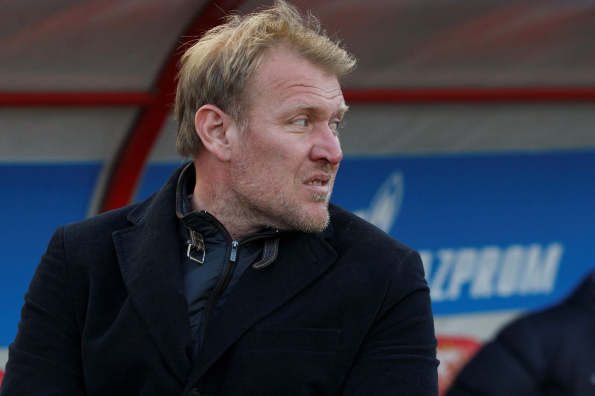 Robert Prosinecki trener fudbal Crvena zvezda utakmica prvenstva Srbije protiv Spartak Subotica na stadionu CZ 03.03.2012. godine Foto: Marko Metlas