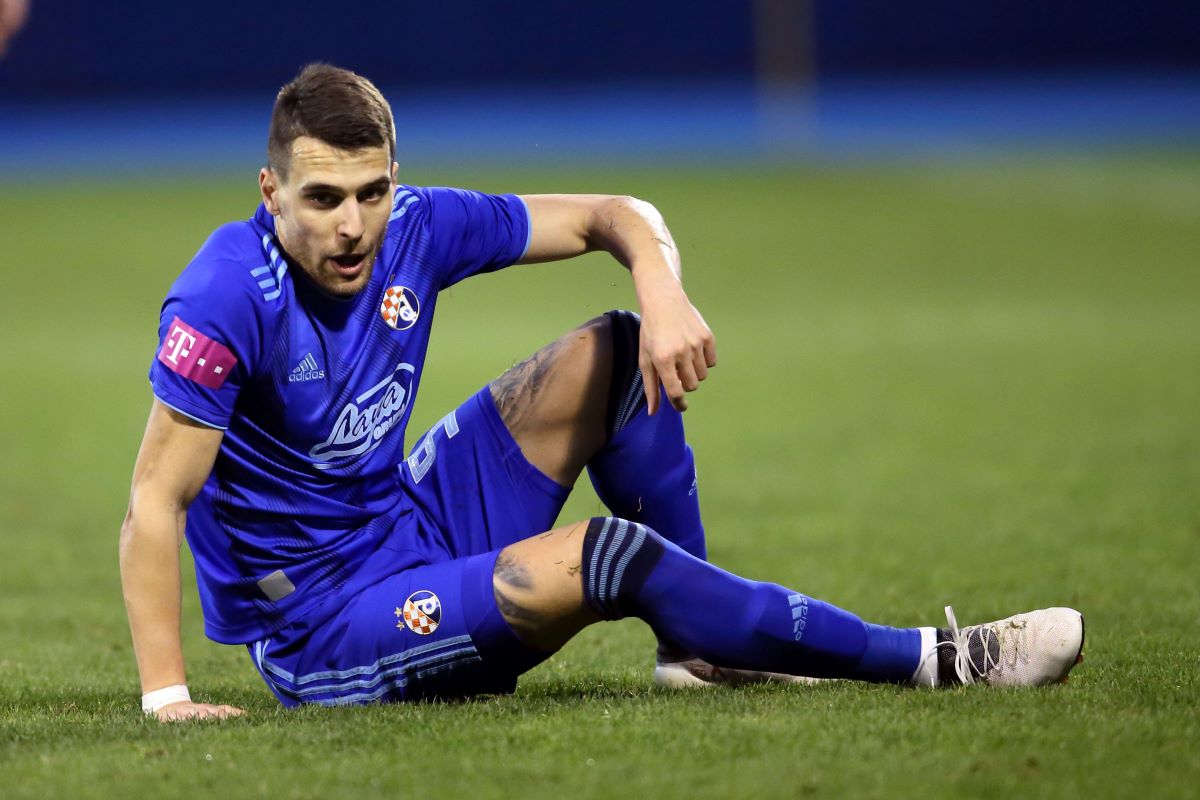 KOMNEN ANDRIC fudbaler Dinama Zagreb na utakmici Prvenstva Hrvatske Prve nogometne lige protiv Rudesa na stadionu Maksimir, Zagreb 02.02.2019. godine Foto: Marko Metlas Fudbal, Dinamo Zagreb, Prvenstvo Hrvatske, Prva nogometna liga, Rudes