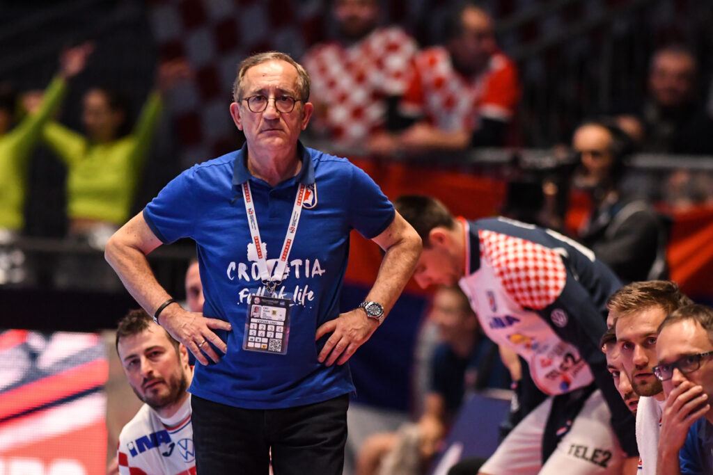 LINO CERVAR, trener rukometasa Hrvatske, na utakmici prvenstva Evrope protiv Srbije, u Stadthalle Graz. Grac, 13.01.2020. foto: MN press / mv Rukomet, EHF EURO 2020, Hrvatska, Srbija