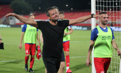 NENAD LALATOVIC trener fudbalera Vojvodine Novi Sad na utakmici Superlige Prvenstva Srbije protiv Partizana na stadionu Karadjordje, Novi Sad 30.08.2020. godine Foto: Marko Metlas Fudbal, Partizan, Superliga Prvenstvo Srbije, Vojvodina Novi Sad