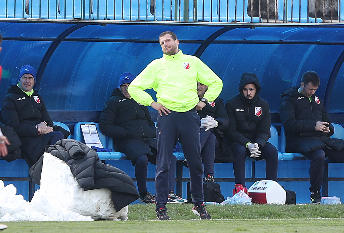 NENAD LALATOVIC, trener fudbalera Vojvodine, na prvenstvenoj utakmici protiv Rada, na stadionu Kralj Petar I Karadjordjevic. Beograd, 07.04.2021. foto: MN press / vm Fudbal, Rad, Vojvodina