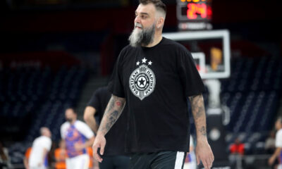 RATKO VARDA kosarkas veterana Partizana na prijateljskoj utakmici protiv veterana Reala Madrid u hali Stark Beogradska arena, Beograd 31.03.2023. godine Foto: Marko Metlas Kosarka, Partizan, Real Madrid