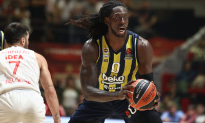 JOHNATHAN MOTLEY Dzonatan Motli kosarkas Fenerbahcea na utakmici Evrolige protiv Crvene Zvezde u hali Aleksandar Nikolic, Beograd 13.04.2023. Foto: Ivica Veselinov / MN PRESS KOSARKA, BASKETBALL, EVROLIGA, EUROLEAGUE, CRVENA ZVEZDA, FENERBAHCE ISTANBUL