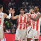 NEMANJA NEDOVIC, MILOS TEODOSIC, JOEL BOLOMBOY Zoel Bolomboj, kosarkasi Crvene zvezde, na utakmici Evrolige protiv Monaka, u Beogradskoj Stark Areni. Beograd, 18.10.2023. foto: Nebojsa Parausic / MN Press Kosarka, Euroleague, Crvena zvezda, Monako