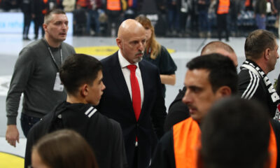 SASA OBRADOVIC trener Monaka na utakmici Evrolige protiv Partizana u hali Beogradska Stark Arena, Beograd 05.12.2023. godine Foto: Ivica Veselinov / MN PRESS KOSARKA, BASKETBALL, EVROLIGA, EUROLEAGUE, PARTIZAN, MONACO, MONAKO