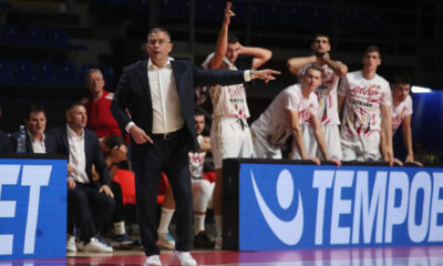 SASA NIKITOVIC trener kosarkasa FMP Zeleznika na utakmici FIBA Lige Sampiona lige protiv Manise u hali Aleksandar Nikolic, Beograd 09.10.2024. godine Foto: Ivica Veselinov / MN PRESS KOSARKA, BASKETBALL, FIBA CHAMPIONS LEAGUE, FIBA LIGA SAMPIONA