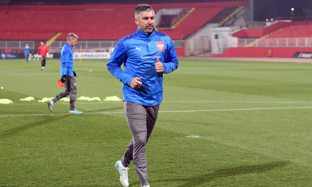 Trening mladih fudbalera Srbije U21 na stadionu Karadjordje. ALEKSANDAR KOLAROV Novi Sad, 12.11.2024. Foto: Nebojsa Parausic Fudbal, U21 Srbija