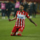 fudbaler Crvene Zvezde na utakmici UEFA Lige Sampiona protiv Stutgarta na stadionu Rajko Mitic, Beograd 27.11.2024. godine Foto: Ivica Veselinov / MN PRESS FUDBAL, FOOTBALL, UEFA CHAMPIONS LEAGUE, LIGA SAMPIONA, CRVENA ZVEZDA, RED STAR, STUTGART, VFB STUTTGART