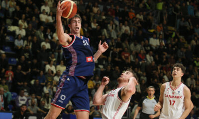kosarkas Srbije na utakmici kvalifikacija za Evropsko Prvenstvo protiv Danske u hali Aleksandar Nikolic, Beograd 24.11.2024. godine Foto: Ivica Veselinov / MN PRESS KOSARKA, BASKETBALL, KVALIFIKACIJE, SRBIJA, DANSKA, DENMARK, SERBIA