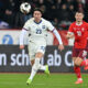 fudbaler reprezentacije Srbije na utakmici UEFA Lige nacija protiv Svajcarske na stadionu Lecigrund, Cirih 15.11.2024. godine Foto: Marko Metlas Fudbal, Srbija, Svajcarska, UEFA Liga nacija