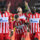 fudbaler Crvene zvezde na utakmici UEFA Lige sampiona protiv Stutgarta na stadionu Rajko Mitic, Beograd 27.11.2024. godine Foto: Marko Metlas Fudbal, Liga sampiona, Crvena zvezda, Stutgart