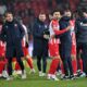 fudbaler Crvene zvezde na utakmici UEFA Lige sampiona protiv Stutgarta na stadionu Rajko Mitic, Beograd 27.11.2024. godine Foto: Marko Metlas Fudbal, Liga sampiona, Crvena zvezda, Stutgart