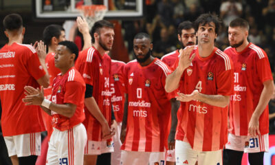 kosarkas Crvene zvezde na utakmici Evrolige protiv Panatinaikosa u hali Aleksandar Nikolic Pionir, Beograd 01.11.2024. godine Foto: Marko Metlas Kosarka, Crvena zvezda, Evroliga, Panatinaikos