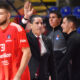 Trener Crvene zvezde na utakmici Jadranske ABA lige protiv Cedevita Olimpije u hali Aleksandar Nikolic, Beograd 04.11.2024. godine Foto: Marko Metlas Kosarka, Crvena zvezda, Jadranska ABA liga, Cedevita Olimpija