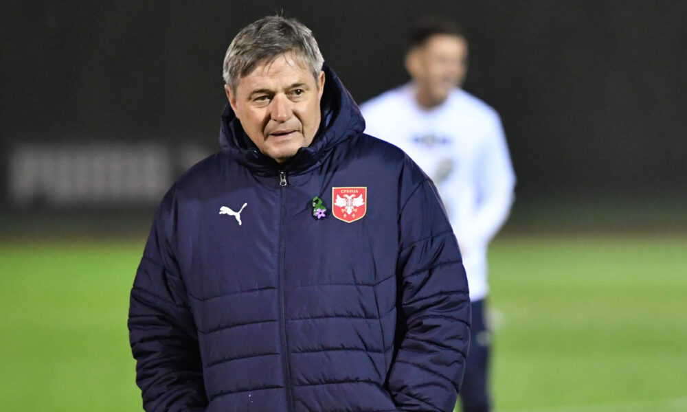 fudbaler reprezentacije Srbije na treningu u sportskom centru FSS, Stara Pazova 11.11.2024. godine Foto: Marko Metlas Fudbal, Srbija, Trening