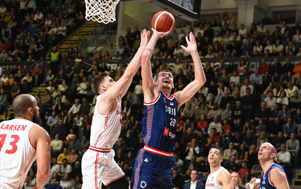 , kosarkas Srbije, na utakmici FIBA kvalifikacija za Evropsko prvenstvo, u hali Aleksandar Nikolic. Beograd, 24.11.2024. foto: Nebojsa Parausic Kosarka, FIBA, Srbija, Danska