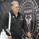 Inter Miami head coach Gerardo "Tata" Martino arrives for an MLS playoff opening round soccer match against the Atlanta United, Saturday, Nov. 9, 2024, in Fort Lauderdale, Fla. (AP Photo/Lynne Sladky)