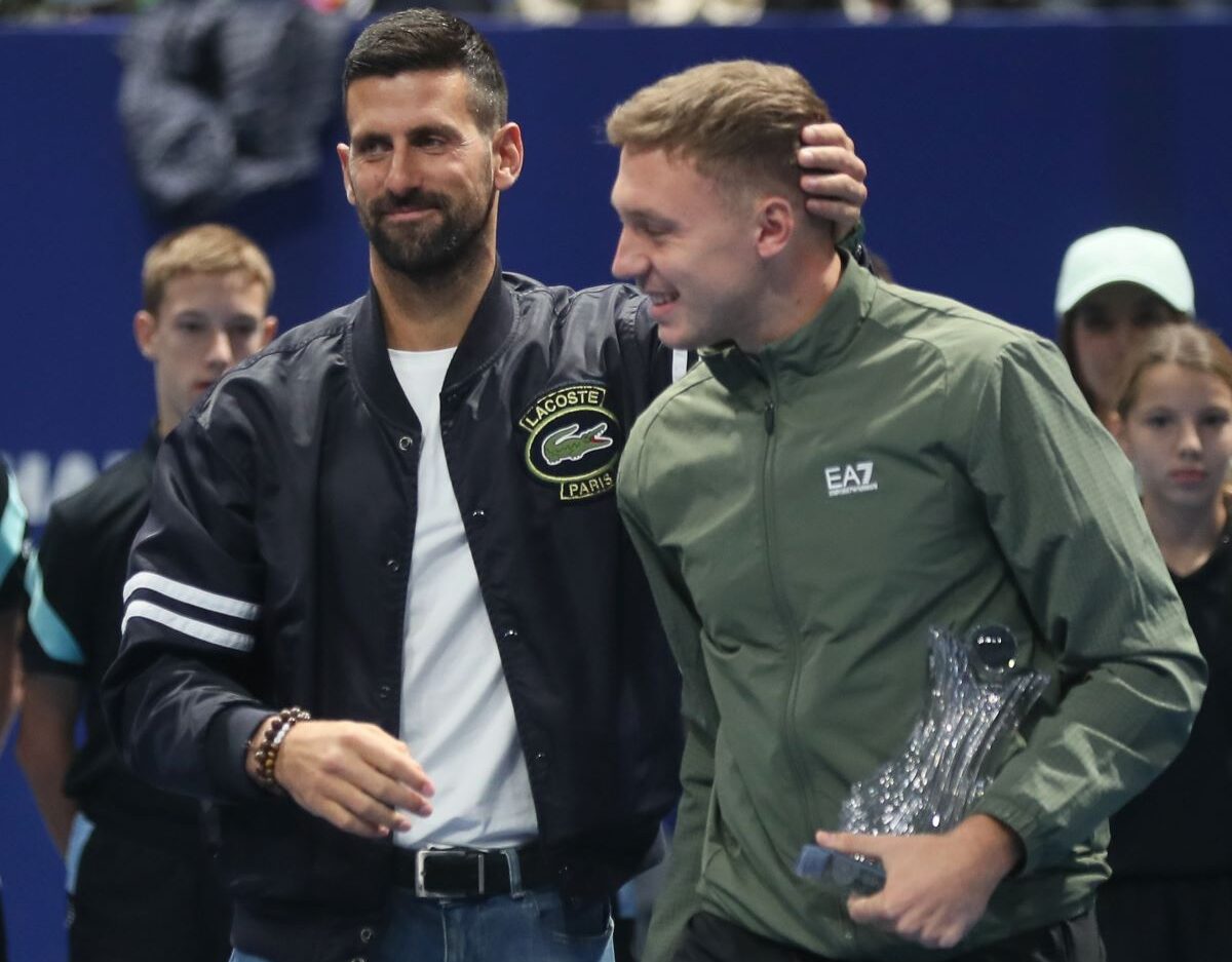 HAMAD MEDJEDOVIC vs DENIS SAPOVALOV Beograd, 09.11.2024. Foto: MN Press / vm Tenis, Belgrade Open