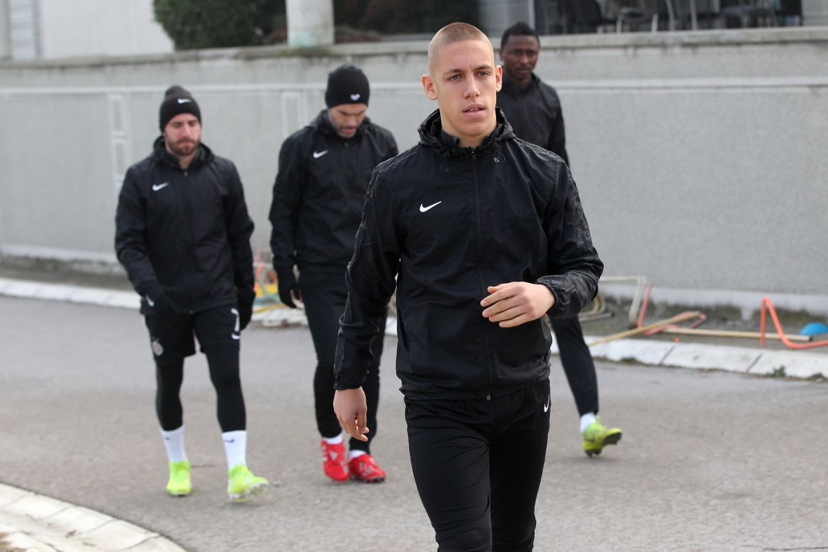 SAVO ARAMBASIC pocetak priprema fudbalera Partizana u sportskom centru Teleoptik, Beograd 12.01.2020. godine Foto: Marko Metlas Fudbal, Partizan, Pripreme