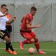 MILOS LUKOVIC, fudbaler IMT, na prvenstvenoj utakmici protiv Cukarickog, i MILADIN STEVANOVIC, na stadionu TC stadion na Vozdovcu. Beograd, 18.08.2023. foto: MN Press / vm Fudbal, IMT, Cukaricki