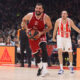 NIKOLA MIROTIC kosarkas Emporio Armani Olimpija Milano na utakmici Evrolige protiv Crvene zvezde u hali Stark Beogradska arena, Beograd 24.11.2023. godine Foto: Marko Metlas Kosarka, Crvena zvezda, Evroliga, Emporio Armani Milano