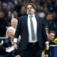 ANDREA TRINCHIERI Andrea Trinkieri bivsi trener kosarkasa Partizana na utakmici Evrolige protiv Zalgirisa Kaunas u hali Stark Beogradska arena, Beograd 26.01.2024. godine Foto: Marko Metlas Kosarka, Partizan, Evroliga, Zalgiris Kaunas