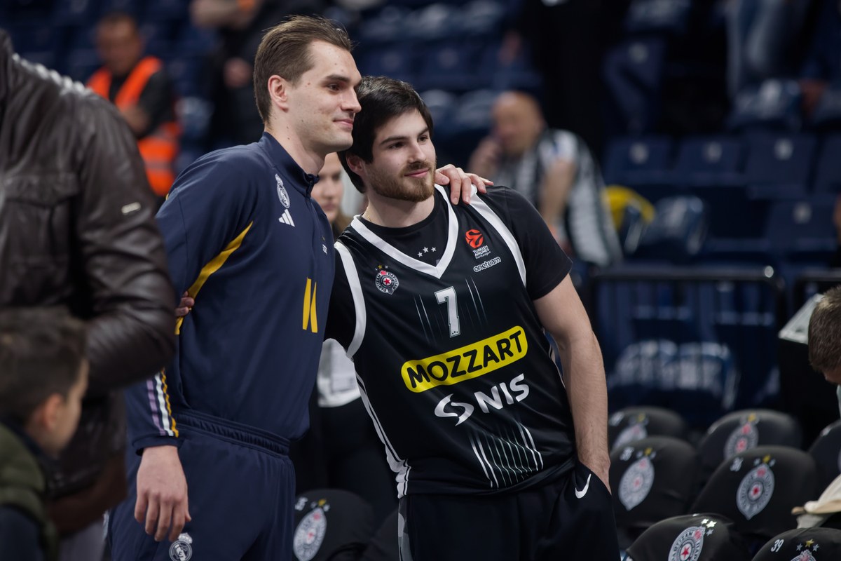 MARIO HEZONJA kosarkas Reala Madrid na utakmici Evrolige protiv Partizana u hali Stark Beogradska arena, Beograd 21.03.2024. godine Foto: Marko Metlas Kosarka, Partizan, Evroliga, Real Madrid