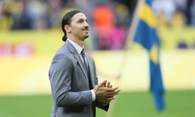 ZLATAN IBRAHIMOVIC bivsi fudbaler reprezentacije Svedske oprostaj na prijateljskoj utakmici protiv Srbije na stadionu Frends arena, Stokholm 08.06.2024. godine Foto: Marko Metlas Fudbal, Srbija, Svedska, Prijateljska utakmica