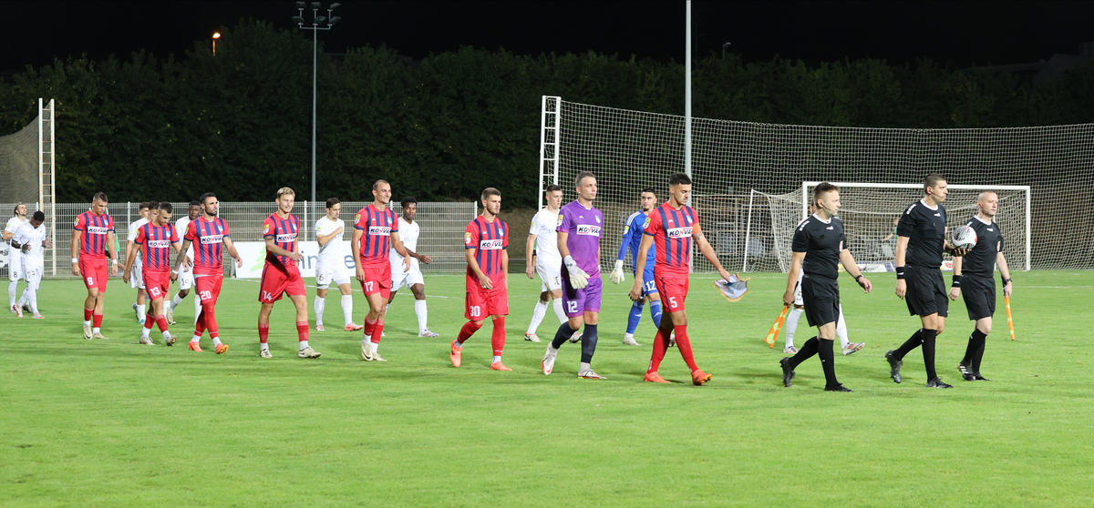 EKIPA fudbalera Tekstilca na utakmici prvenstva Srbije protiv Cukarickog na stadionu Cukarickog, Beograd 30.08.2024. godine Foto: MN press Fudbal, Cukaricki, Prvenstvo Srbije, Tekstilac