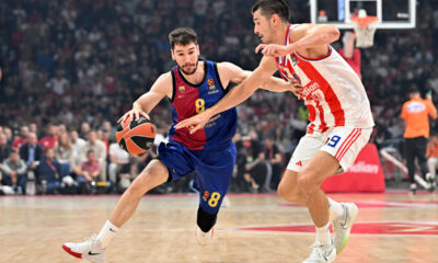 DARIO BRIZUELA kosarkas Barselone na utakmici Evrolige protiv Crvene zvezde u hali Beogradska arena, Beograd 18.10.2024. godine Foto: Marko Metlas Kosarka, Crvena zvezda, Evroliga, Barselona