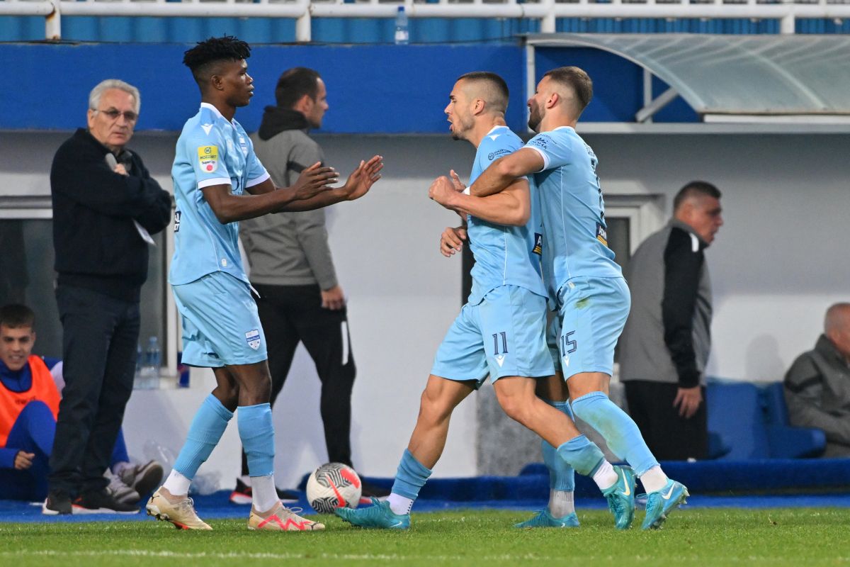 UROS DJURANOVIC fudbaler Novog Pazara na utakmici Superlige Prvenstva Srbije protiv Partizana na Gradskom stadionu, Novi Pazar 21.10.2024. godine Foto: MN PRESS/mi Fudbal, Partizan, Superliga Prvenstvo Srbije, Novi Pazar