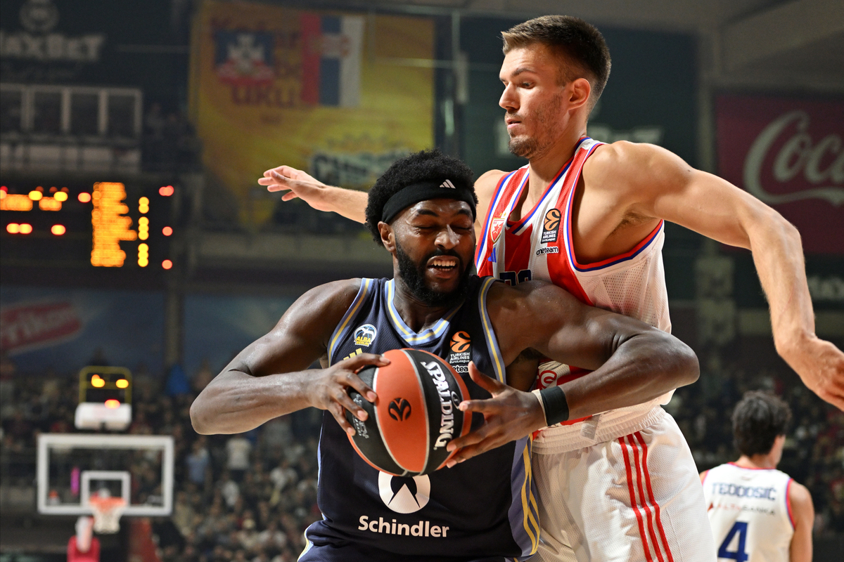 TREVION WILLIAMS Trevion Vilijams kosarkas Albe Berlin na utakmici Evrolige protiv Crvene zvezde u hali Aleksandar Nikolic Pionir, Beograd 07.11.2024. godine Foto: Marko Metlas Kosarka, Crvena zvezda, Evroliga, Alba Berlin