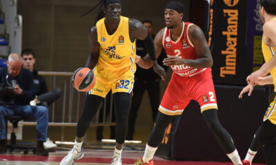 WENYEN GABRIEL Venjen Gabriel, kosarkas Makabija, na utakmici Evrolige protiv Olimpijakosa, u hali Aleksandar Nikolic Beograd, 14.11.2024. foto: Nebojsa Parausic / MN Press photo Kosarka, Euroleague, Makabi, Olimpijakos