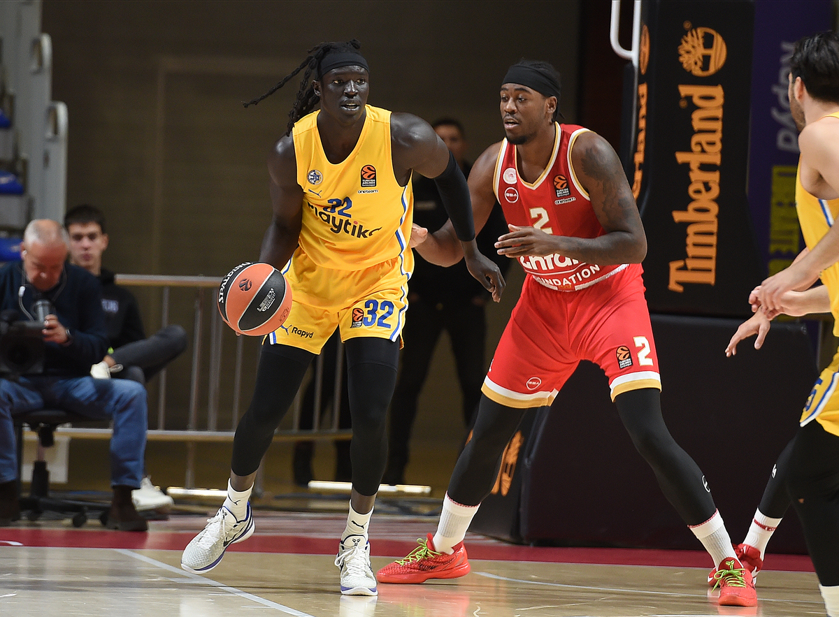 WENYEN GABRIEL Venjen Gabriel, kosarkas Makabija, na utakmici Evrolige protiv Olimpijakosa, u hali Aleksandar Nikolic Beograd, 14.11.2024. foto: Nebojsa Parausic / MN Press photo Kosarka, Euroleague, Makabi, Olimpijakos