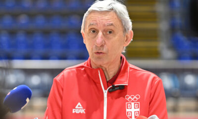 SVETISLAV PESIC selektor i trener kosarkasa reprezentacije Srbije na treningu pred utakmicu kvalifikacija za FIBA Evropsko prvenstvo 2025 protiv Danske u hali Aleksandar Nikolic Pionir, Beograd 23.11.2024. godine Foto: Marko Metlas Kosarka, Srbija, Kvalifikacije za Evropsko prvenstvo 2025, Danska