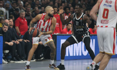 EVAN FOURNIER Evan Furnije kosarkas Olimpijakosa na utakmici Evrolige protiv Partizana u hali Beogradska Arena, Beograd 28.11.2024. godine Foto: Ivica Veselinov / MN PRESS KOSARKA, BASKETBALL, EVROLIGA, EUROLEAGUE, PARTIZAN, OLYMPIACOS, OLIMPIJAKOS