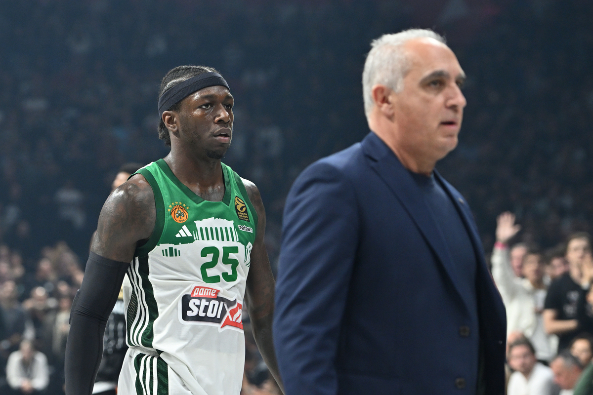 KENDRICK NUNN Kendrik Nan kosarkas Panatinaikosa Atina na utakmici Evrolige protiv Partizana u hali Beogradska arena, Beograd 05.12.2024. godine Foto: Marko Metlas Kosarka, Partizan, Evroliga, Panatinaikos Atina