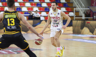 JOVAN NOVAK kosarkas FMP Zeleznika na utakmici ABA lige protiv Splita u hali FMP Arena, Beograd 13.12.2024. godine Foto: Ivica Veselinov / MN PRESS KOSARKA, BASKETBALL, ABA LIGA, ABA LEAGUE, FMP ZELEZNIK, KK SPLIT