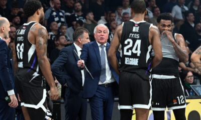 ZELJKO OBRADOVIC, trener kosarkasa Partizana, na utakmici Evrolige protiv ASVELa, u Beogradskoj Areni. Beograd, 17.12.2024. foto: Nebojsa Parausic Kosarka, Euroleague, Partizan, Asvel