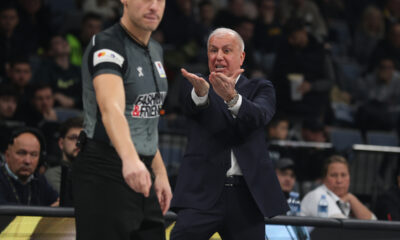 Trener Partizana na utakmici ABA lige protiv Cedevite u hali Beogradska Arena, Beograd 30.12.2024. godine Foto: Ivica Veselinov / MN PRESS KOSARKA, BASKETBALL, ABA LIGA, ABA LEAGUE, PARTIZAN, KK CEDEVITA OLIMPIJA