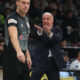 Trener Partizana na utakmici ABA lige protiv Cedevite u hali Beogradska Arena, Beograd 30.12.2024. godine Foto: Ivica Veselinov / MN PRESS KOSARKA, BASKETBALL, ABA LIGA, ABA LEAGUE, PARTIZAN, KK CEDEVITA OLIMPIJA