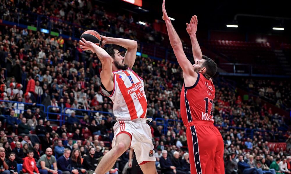 ARMANI vs CRVENA ZVEZDA Milano, 04.12.2024. foto: MN Press / cd Kosarka, Euroleague, Armani Milano, Crvena zvezda