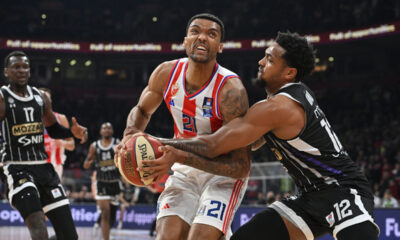 CRVENA ZVEZDA vs PARTIZAN Beograd, 23.12.2024. foto: Marko Metlas BASKETBALL, ABA LEAGUE, CRVENA ZVEZDA, PARTIZAN