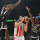 CRVENA ZVEZDA vs PARTIZAN Beograd, 23.12.2024. foto: Marko Metlas BASKETBALL, ABA LEAGUE, CRVENA ZVEZDA, PARTIZAN