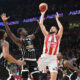 CRVENA ZVEZDA vs PARTIZAN Beograd, 23.12.2024. foto: Marko Metlas BASKETBALL, ABA LEAGUE, CRVENA ZVEZDA, PARTIZAN