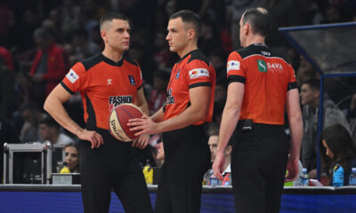 CRVENA ZVEZDA vs PARTIZAN Beograd, 23.12.2024. foto: Marko Metlas BASKETBALL, ABA LEAGUE, CRVENA ZVEZDA, PARTIZAN